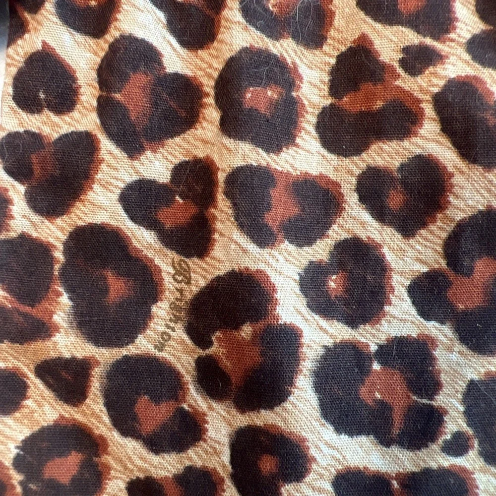 Brighton Drawstring Gift Bag Pouch Animal Print- 6